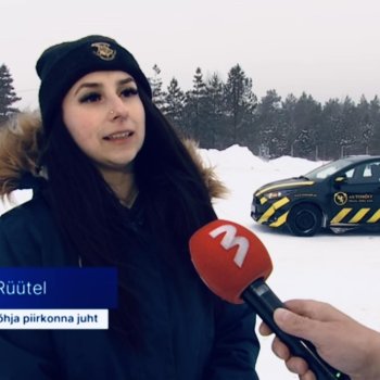 Talvised teeolud lumises Eestis